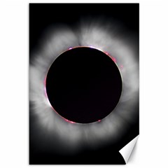 Solar Eclipse Canvas 12  X 18   by BangZart