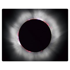 Solar Eclipse Double Sided Flano Blanket (medium)  by BangZart