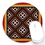 Toraja Pattern Pa re po  Sanguba ( Dancing Alone ) Round Mousepads Front