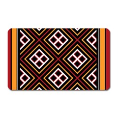 Toraja Pattern Pa re po  Sanguba ( Dancing Alone ) Magnet (rectangular) by BangZart