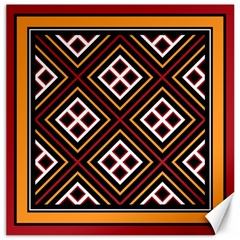 Toraja Pattern Pa re po  Sanguba ( Dancing Alone ) Canvas 12  X 12   by BangZart