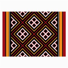 Toraja Pattern Pa re po  Sanguba ( Dancing Alone ) Large Glasses Cloth by BangZart