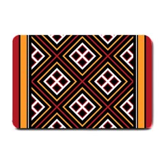 Toraja Pattern Pa re po  Sanguba ( Dancing Alone ) Small Doormat  by BangZart