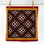 Toraja Pattern Pa re po  Sanguba ( Dancing Alone ) Face Towel Front