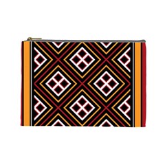 Toraja Pattern Pa re po  Sanguba ( Dancing Alone ) Cosmetic Bag (large)  by BangZart