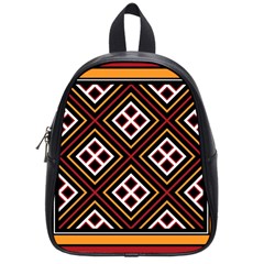 Toraja Pattern Pa re po  Sanguba ( Dancing Alone ) School Bags (small)  by BangZart