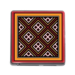 Toraja Pattern Pa re po  Sanguba ( Dancing Alone ) Memory Card Reader (square) by BangZart