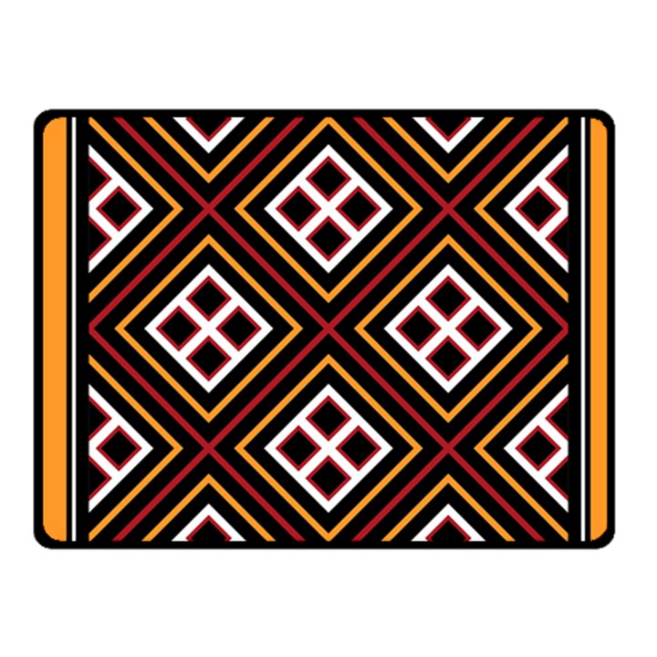 Toraja Pattern Pa re po  Sanguba ( Dancing Alone ) Fleece Blanket (Small)