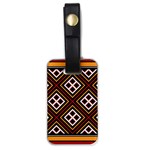 Toraja Pattern Pa re po  Sanguba ( Dancing Alone ) Luggage Tags (One Side)  Front