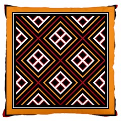 Toraja Pattern Pa re po  Sanguba ( Dancing Alone ) Large Cushion Case (two Sides) by BangZart