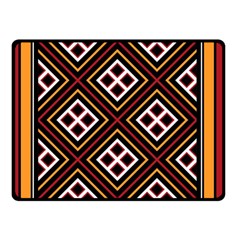 Toraja Pattern Pa re po  Sanguba ( Dancing Alone ) Double Sided Fleece Blanket (small)  by BangZart