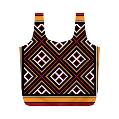 Toraja Pattern Pa re po  Sanguba ( Dancing Alone ) Full Print Recycle Bags (m)  by BangZart