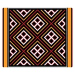 Toraja Pattern Pa re po  Sanguba ( Dancing Alone ) Double Sided Flano Blanket (Small)  50 x40  Blanket Front