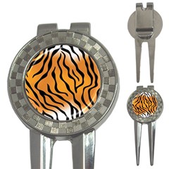 Tiger Skin Pattern 3-in-1 Golf Divots by BangZart