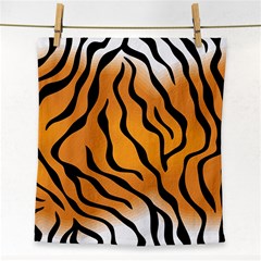 Tiger Skin Pattern Face Towel by BangZart