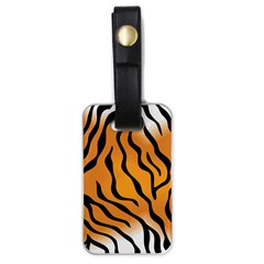 Tiger Skin Pattern Luggage Tags (one Side)  by BangZart