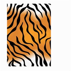 Tiger Skin Pattern Large Garden Flag (two Sides) by BangZart