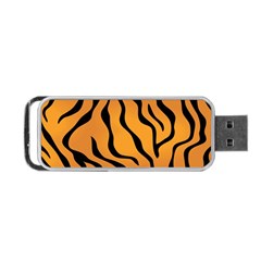 Tiger Skin Pattern Portable Usb Flash (one Side) by BangZart