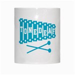 Tone Deaf White Coffee Mug Center