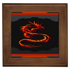 Dragon Framed Tiles by BangZart