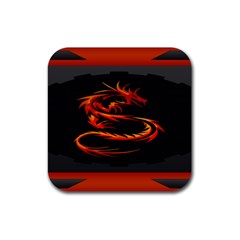 Dragon Rubber Coaster (square)  by BangZart