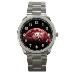 Planet Fantasy Art Sport Metal Watch