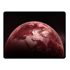 Planet Fantasy Art Double Sided Fleece Blanket (small)  by BangZart