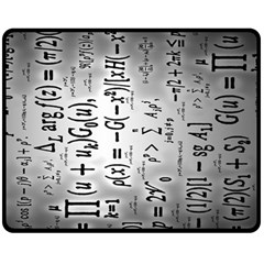 Science Formulas Fleece Blanket (medium) 