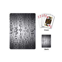 Science Formulas Playing Cards (mini)  by BangZart