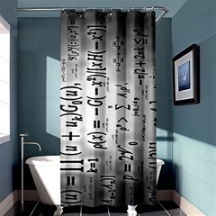 Science Formulas Shower Curtain 36  X 72  (stall)  by BangZart