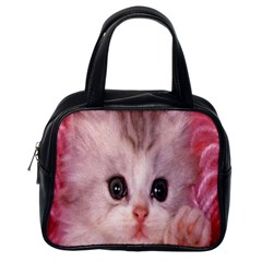 Cat  Animal  Kitten  Pet Classic Handbags (one Side) by BangZart