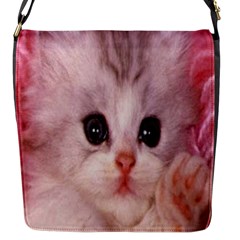 Cat  Animal  Kitten  Pet Flap Messenger Bag (s) by BangZart