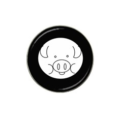 Pig Logo Hat Clip Ball Marker by BangZart