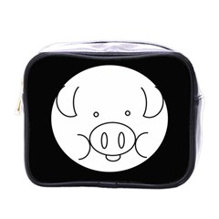 Pig Logo Mini Toiletries Bags by BangZart