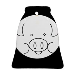 Pig Logo Bell Ornament (two Sides)