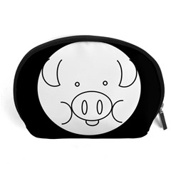 Pig Logo Accessory Pouches (large)  by BangZart