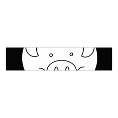 Pig Logo Velvet Scrunchie by BangZart