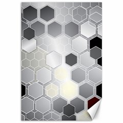 Honeycomb Pattern Canvas 12  X 18   by BangZart