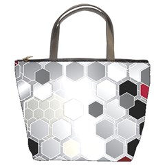 Honeycomb Pattern Bucket Bags by BangZart