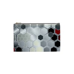 Honeycomb Pattern Cosmetic Bag (small)  by BangZart