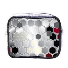 Honeycomb Pattern Mini Toiletries Bags