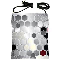 Honeycomb Pattern Shoulder Sling Bags by BangZart