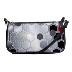 Honeycomb Pattern Shoulder Clutch Bags