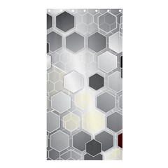 Honeycomb Pattern Shower Curtain 36  X 72  (stall)  by BangZart