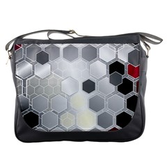 Honeycomb Pattern Messenger Bags