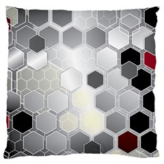 Honeycomb Pattern Large Cushion Case (one Side) by BangZart