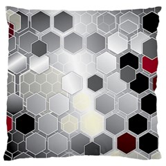 Honeycomb Pattern Standard Flano Cushion Case (two Sides) by BangZart