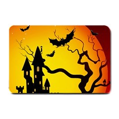 Halloween Night Terrors Small Doormat  by BangZart