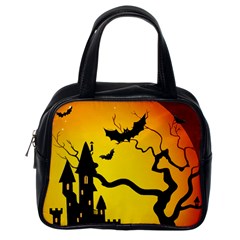 Halloween Night Terrors Classic Handbags (one Side) by BangZart