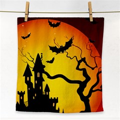 Halloween Night Terrors Face Towel by BangZart